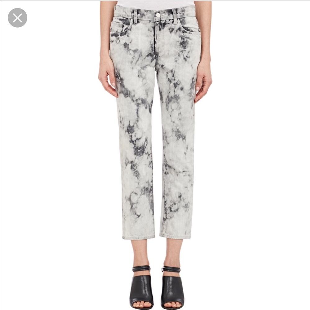 New with Tags J Brand Aubrey Tie Dye Cropped Jeans